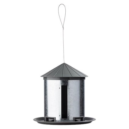 More Birds More Birds 7 lb. capacity Metal Bird Feeder 38576